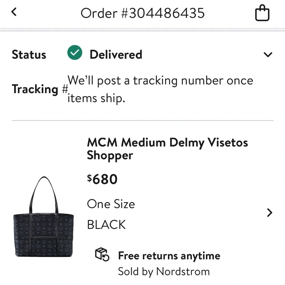 MCM Medium Delmy Visetos Shopper - Picture 14 of 14